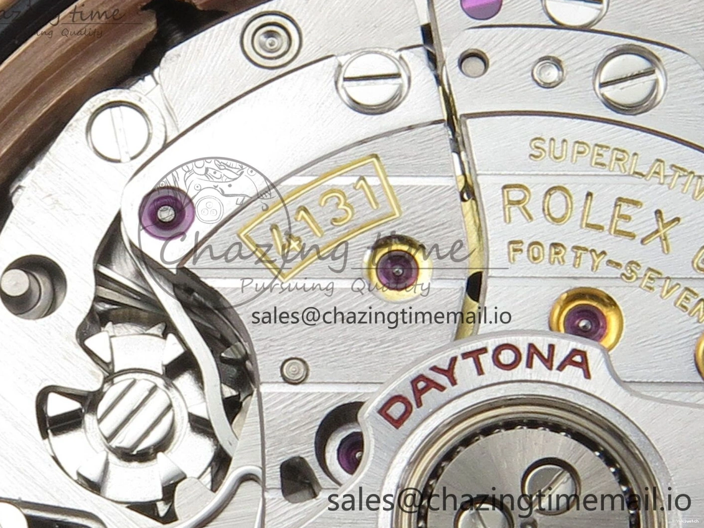 RG Oysterflex Edition 126515 VSF Daytona on 1:1 VS4131 (Weighted) Strap Dial Black V2 Best 0120